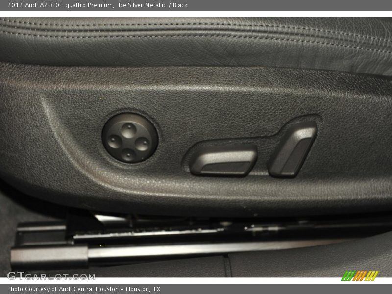 Ice Silver Metallic / Black 2012 Audi A7 3.0T quattro Premium