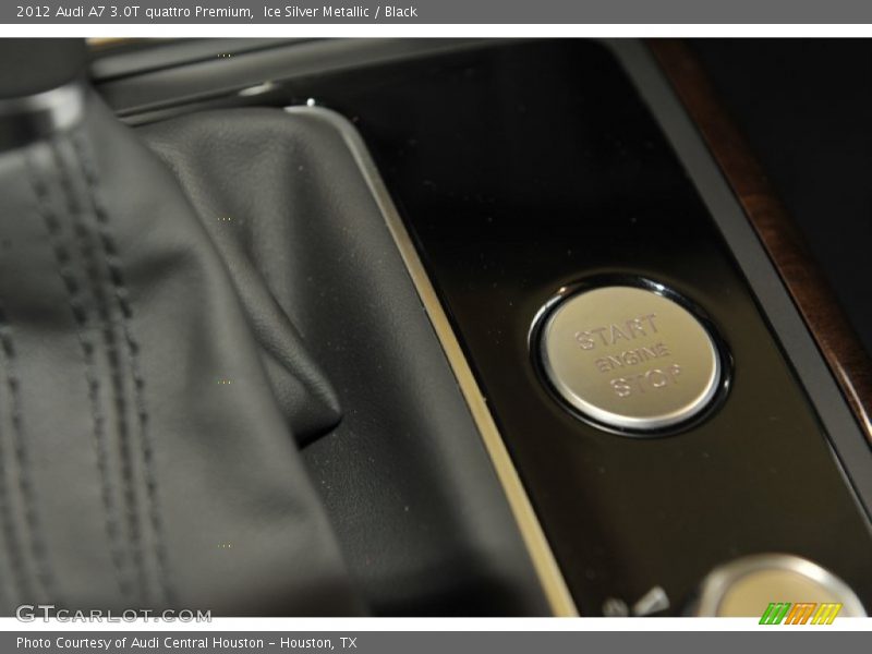 Ice Silver Metallic / Black 2012 Audi A7 3.0T quattro Premium