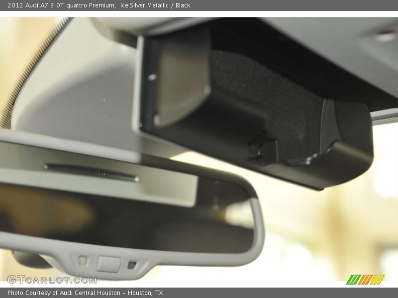 Ice Silver Metallic / Black 2012 Audi A7 3.0T quattro Premium