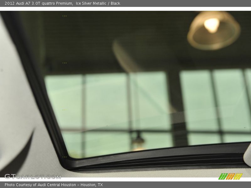 Ice Silver Metallic / Black 2012 Audi A7 3.0T quattro Premium