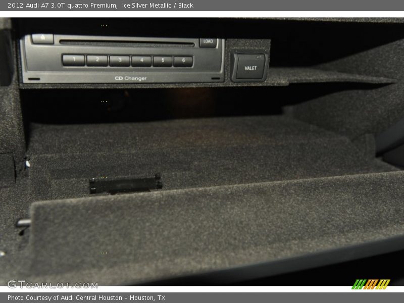 Ice Silver Metallic / Black 2012 Audi A7 3.0T quattro Premium