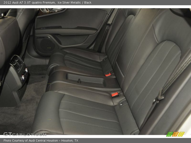 Ice Silver Metallic / Black 2012 Audi A7 3.0T quattro Premium