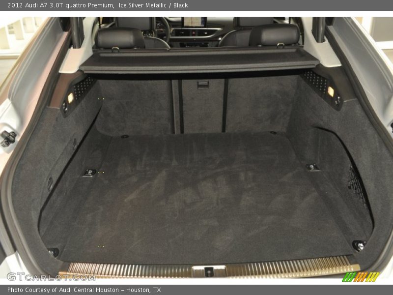 Ice Silver Metallic / Black 2012 Audi A7 3.0T quattro Premium
