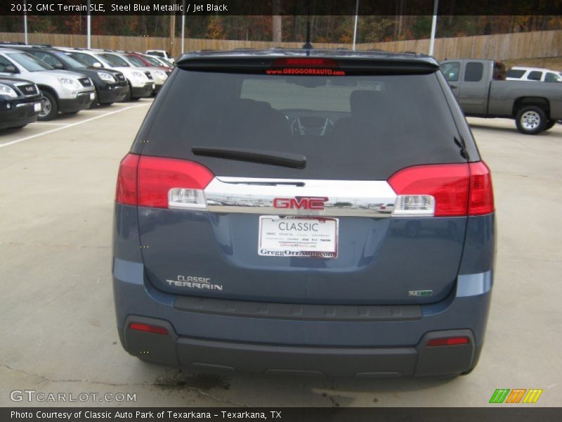 Steel Blue Metallic / Jet Black 2012 GMC Terrain SLE