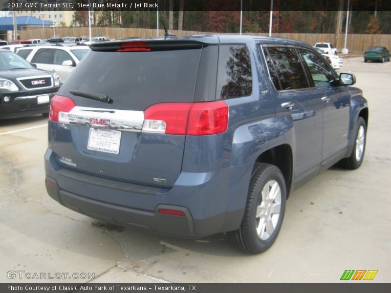 Steel Blue Metallic / Jet Black 2012 GMC Terrain SLE
