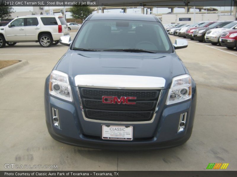 Steel Blue Metallic / Jet Black 2012 GMC Terrain SLE
