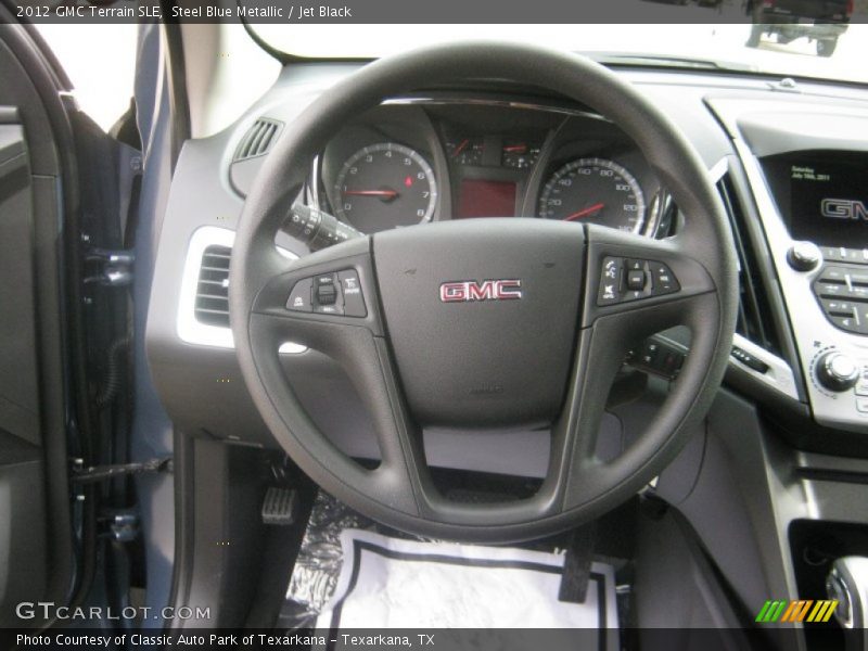 Steel Blue Metallic / Jet Black 2012 GMC Terrain SLE