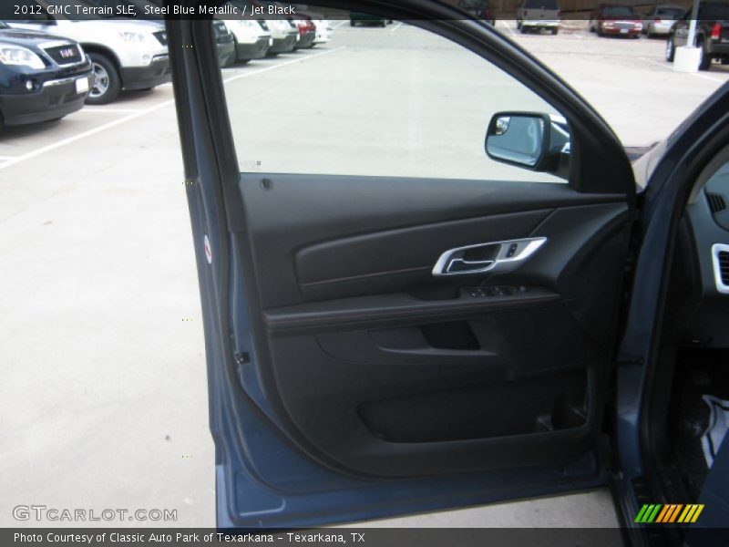 Steel Blue Metallic / Jet Black 2012 GMC Terrain SLE