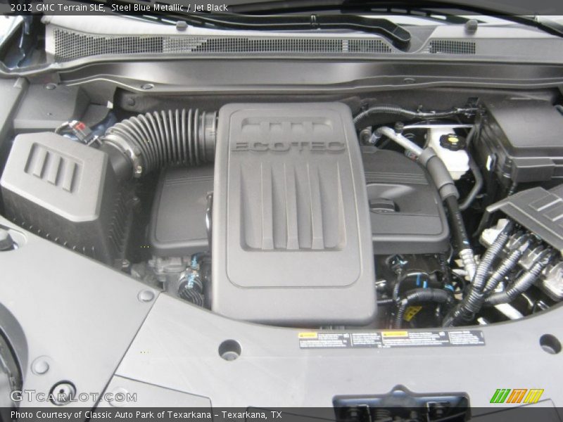 Steel Blue Metallic / Jet Black 2012 GMC Terrain SLE