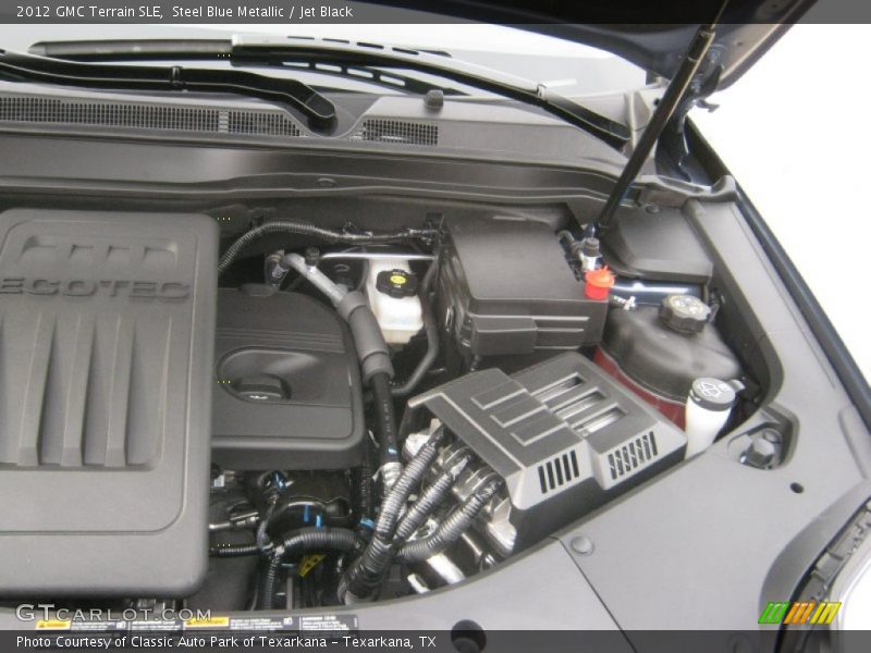 Steel Blue Metallic / Jet Black 2012 GMC Terrain SLE