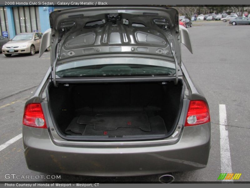Galaxy Gray Metallic / Black 2008 Honda Civic Si Sedan