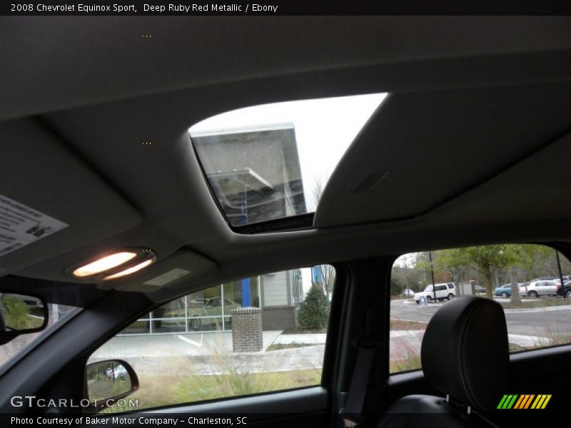 Deep Ruby Red Metallic / Ebony 2008 Chevrolet Equinox Sport