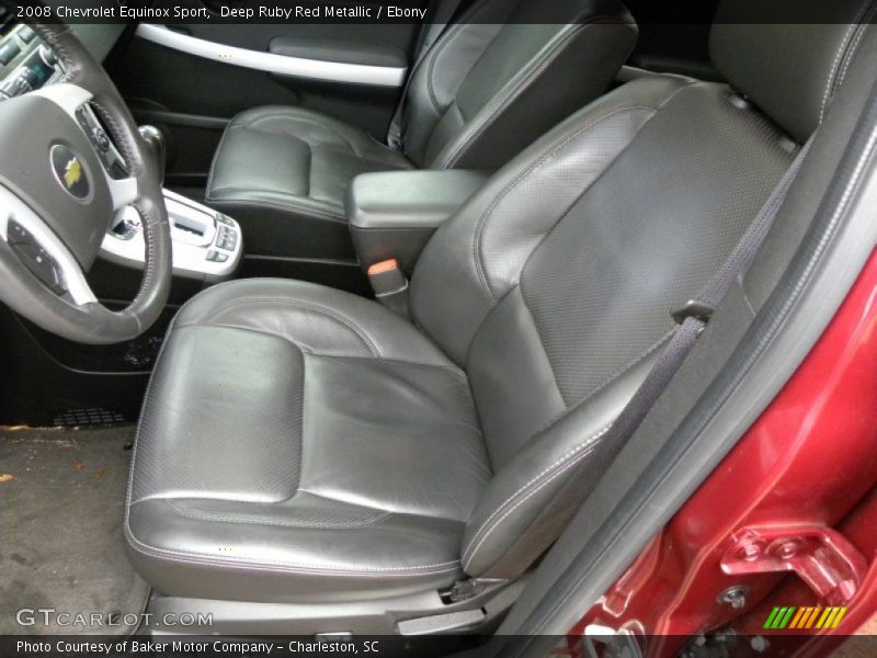 Deep Ruby Red Metallic / Ebony 2008 Chevrolet Equinox Sport