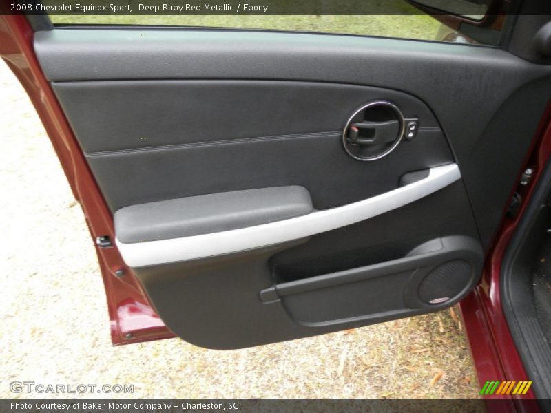 Deep Ruby Red Metallic / Ebony 2008 Chevrolet Equinox Sport