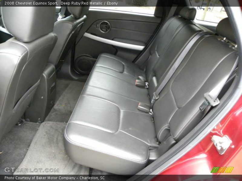 Deep Ruby Red Metallic / Ebony 2008 Chevrolet Equinox Sport