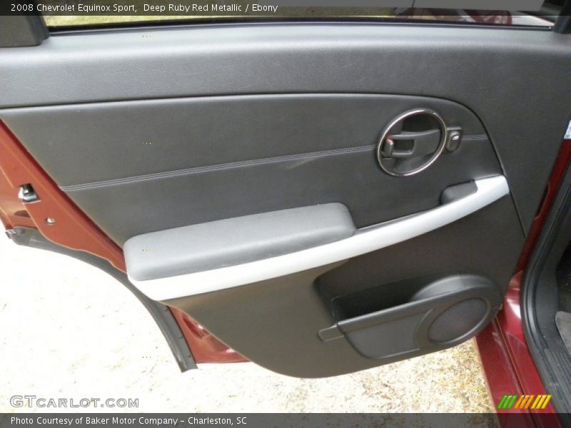 Deep Ruby Red Metallic / Ebony 2008 Chevrolet Equinox Sport
