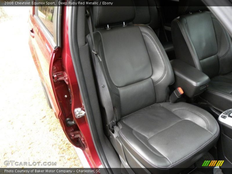 Deep Ruby Red Metallic / Ebony 2008 Chevrolet Equinox Sport