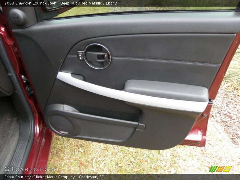 Deep Ruby Red Metallic / Ebony 2008 Chevrolet Equinox Sport
