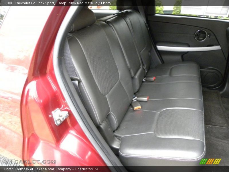 Deep Ruby Red Metallic / Ebony 2008 Chevrolet Equinox Sport