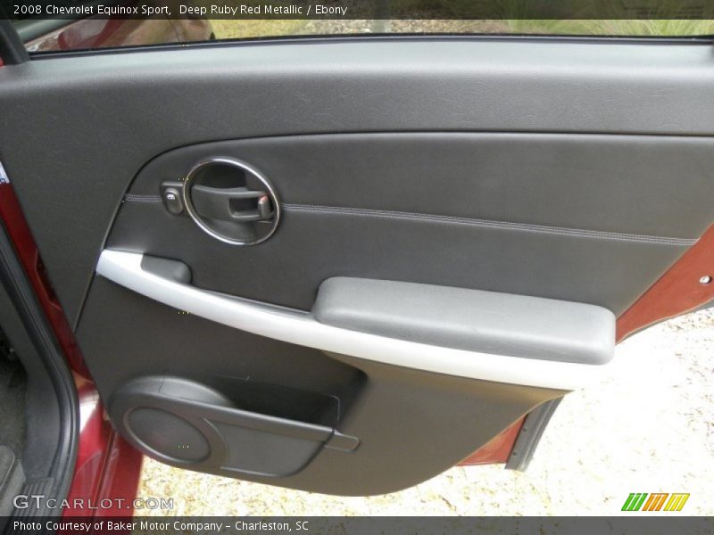 Deep Ruby Red Metallic / Ebony 2008 Chevrolet Equinox Sport