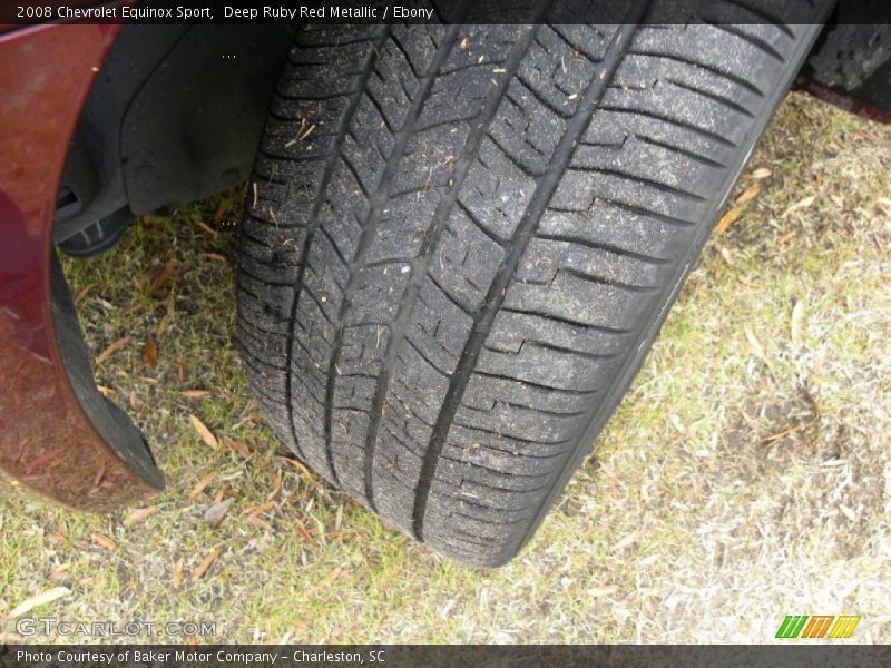 Deep Ruby Red Metallic / Ebony 2008 Chevrolet Equinox Sport