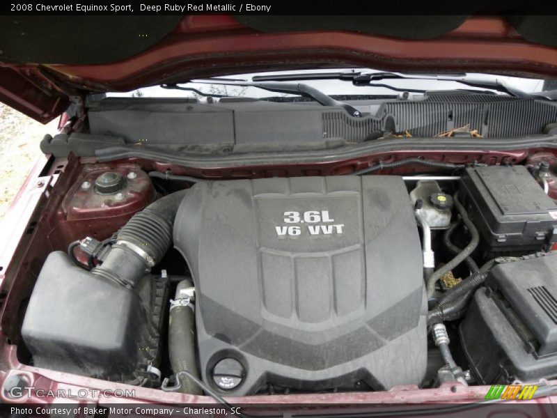  2008 Equinox Sport Engine - 3.6 Liter DOHC 24-Valve VVT V6