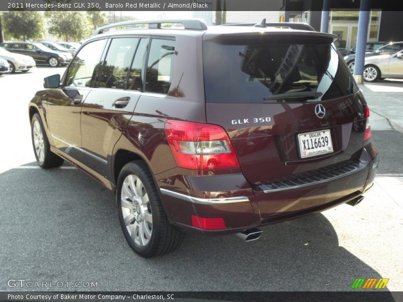 Barolo Red Metallic / Almond/Black 2011 Mercedes-Benz GLK 350