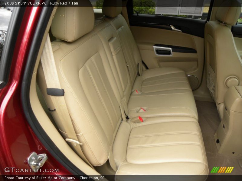 Ruby Red / Tan 2009 Saturn VUE XR V6