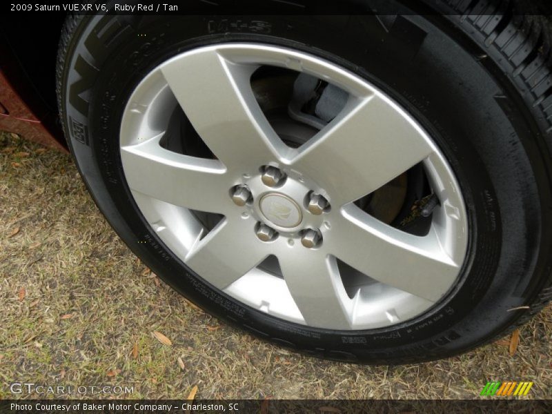 Ruby Red / Tan 2009 Saturn VUE XR V6