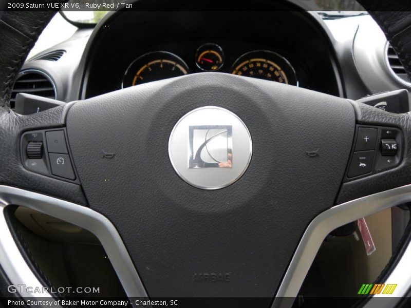 Ruby Red / Tan 2009 Saturn VUE XR V6