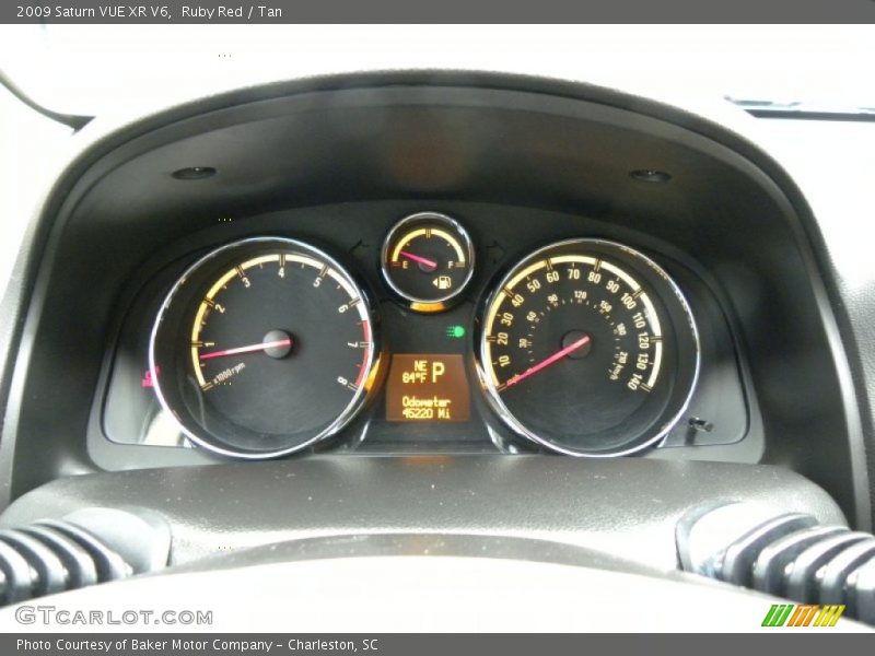  2009 VUE XR V6 XR V6 Gauges