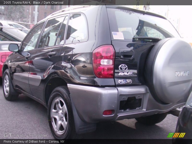 Black / Dark Charcoal 2005 Toyota RAV4