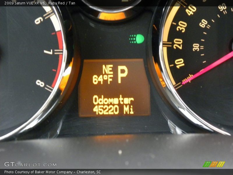 Ruby Red / Tan 2009 Saturn VUE XR V6