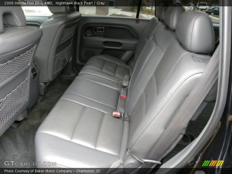 Nighthawk Black Pearl / Gray 2006 Honda Pilot EX-L 4WD