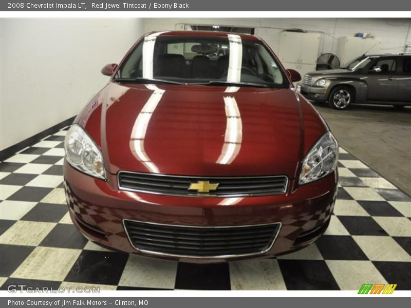 Red Jewel Tintcoat / Ebony Black 2008 Chevrolet Impala LT
