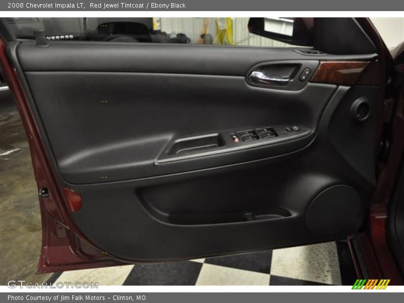 Red Jewel Tintcoat / Ebony Black 2008 Chevrolet Impala LT