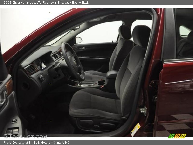 Red Jewel Tintcoat / Ebony Black 2008 Chevrolet Impala LT