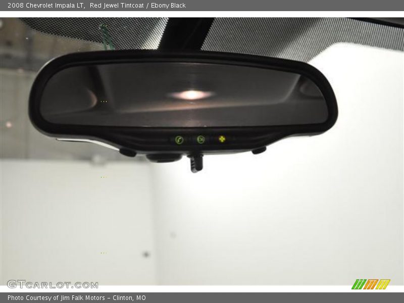 Red Jewel Tintcoat / Ebony Black 2008 Chevrolet Impala LT