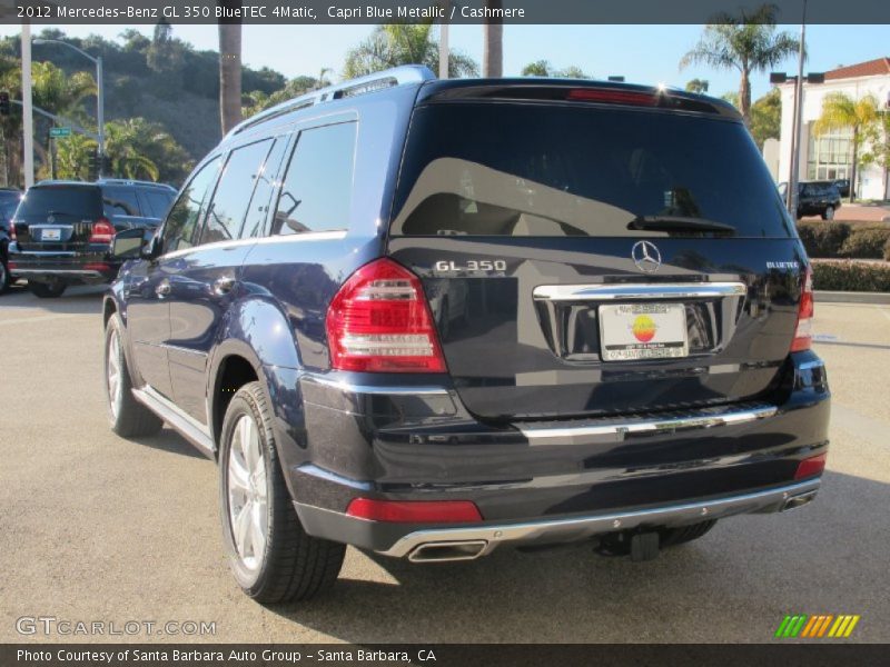 Capri Blue Metallic / Cashmere 2012 Mercedes-Benz GL 350 BlueTEC 4Matic
