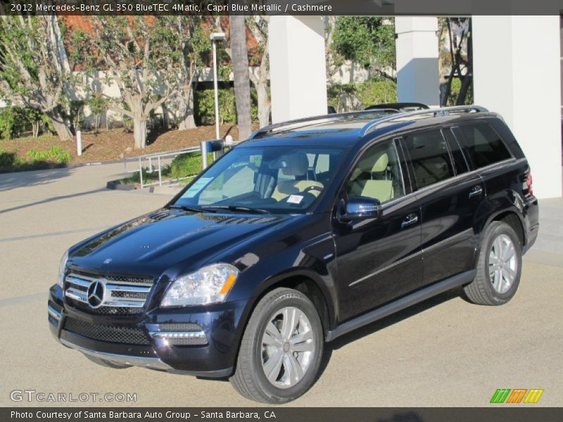 Capri Blue Metallic / Cashmere 2012 Mercedes-Benz GL 350 BlueTEC 4Matic