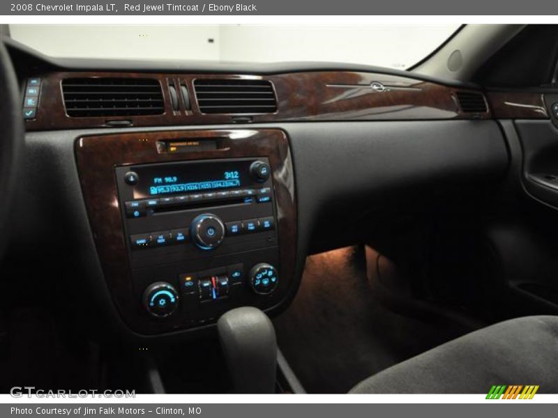 Red Jewel Tintcoat / Ebony Black 2008 Chevrolet Impala LT