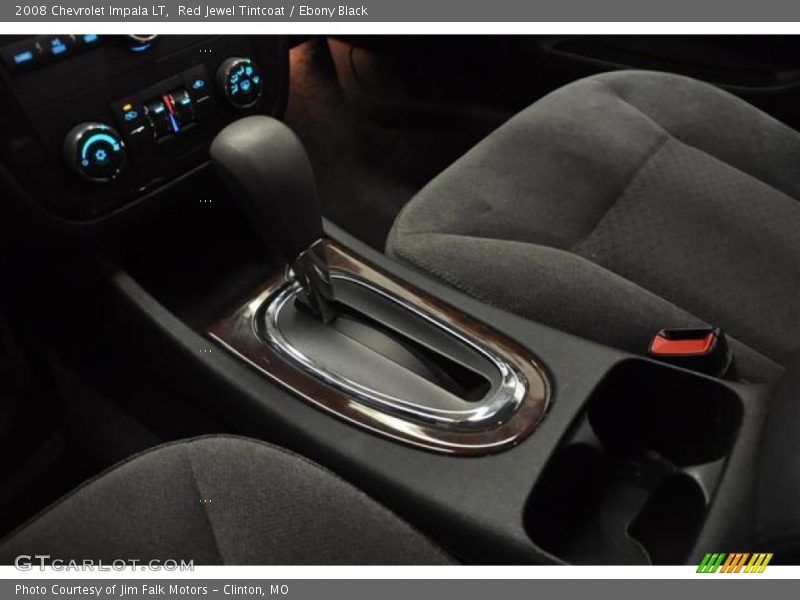 Red Jewel Tintcoat / Ebony Black 2008 Chevrolet Impala LT