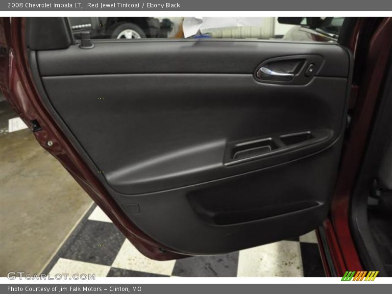 Red Jewel Tintcoat / Ebony Black 2008 Chevrolet Impala LT