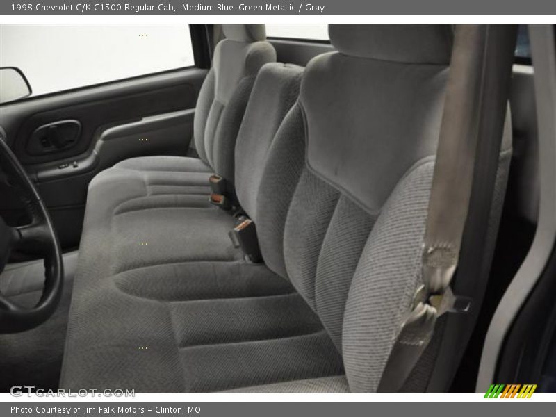 Medium Blue-Green Metallic / Gray 1998 Chevrolet C/K C1500 Regular Cab