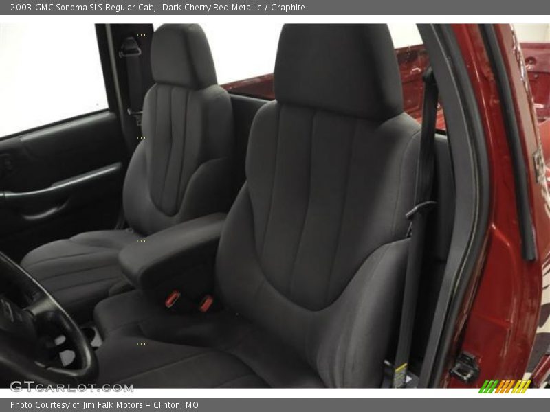Dark Cherry Red Metallic / Graphite 2003 GMC Sonoma SLS Regular Cab