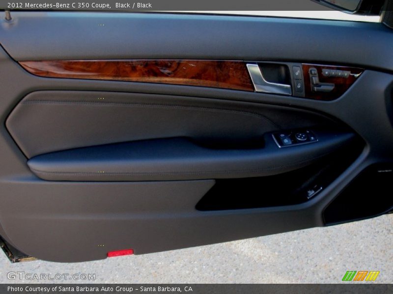Black / Black 2012 Mercedes-Benz C 350 Coupe