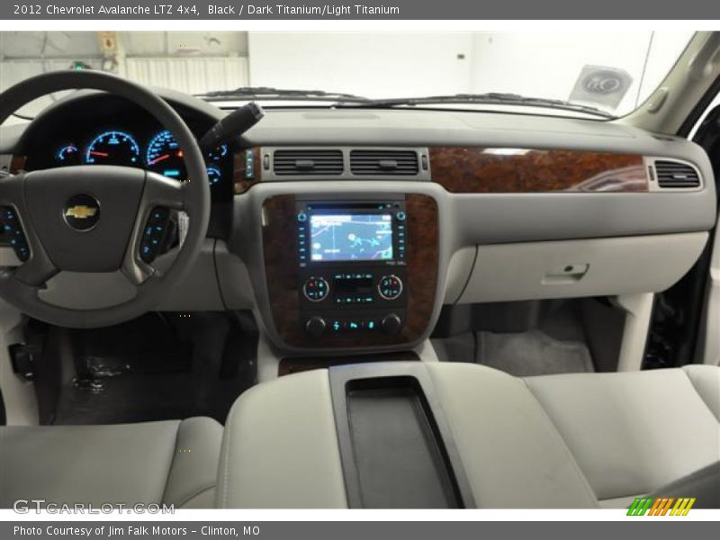 Black / Dark Titanium/Light Titanium 2012 Chevrolet Avalanche LTZ 4x4