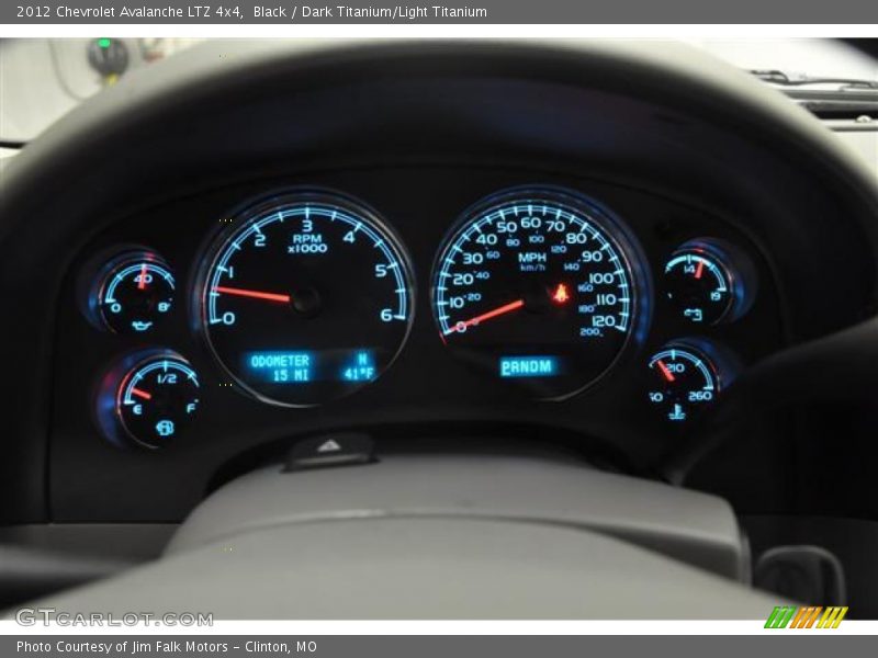  2012 Avalanche LTZ 4x4 LTZ 4x4 Gauges