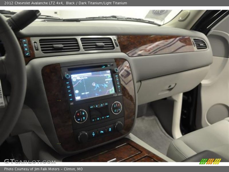 Black / Dark Titanium/Light Titanium 2012 Chevrolet Avalanche LTZ 4x4