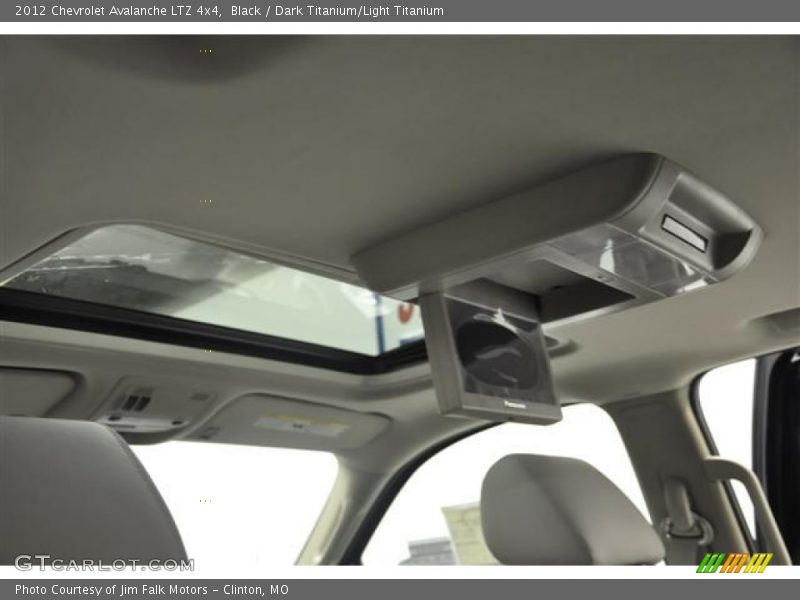Black / Dark Titanium/Light Titanium 2012 Chevrolet Avalanche LTZ 4x4
